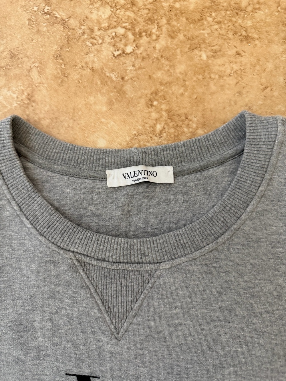 Valentino VLTN jersey crewneck sweatshirt EUC size medium - Picture 2 of 6